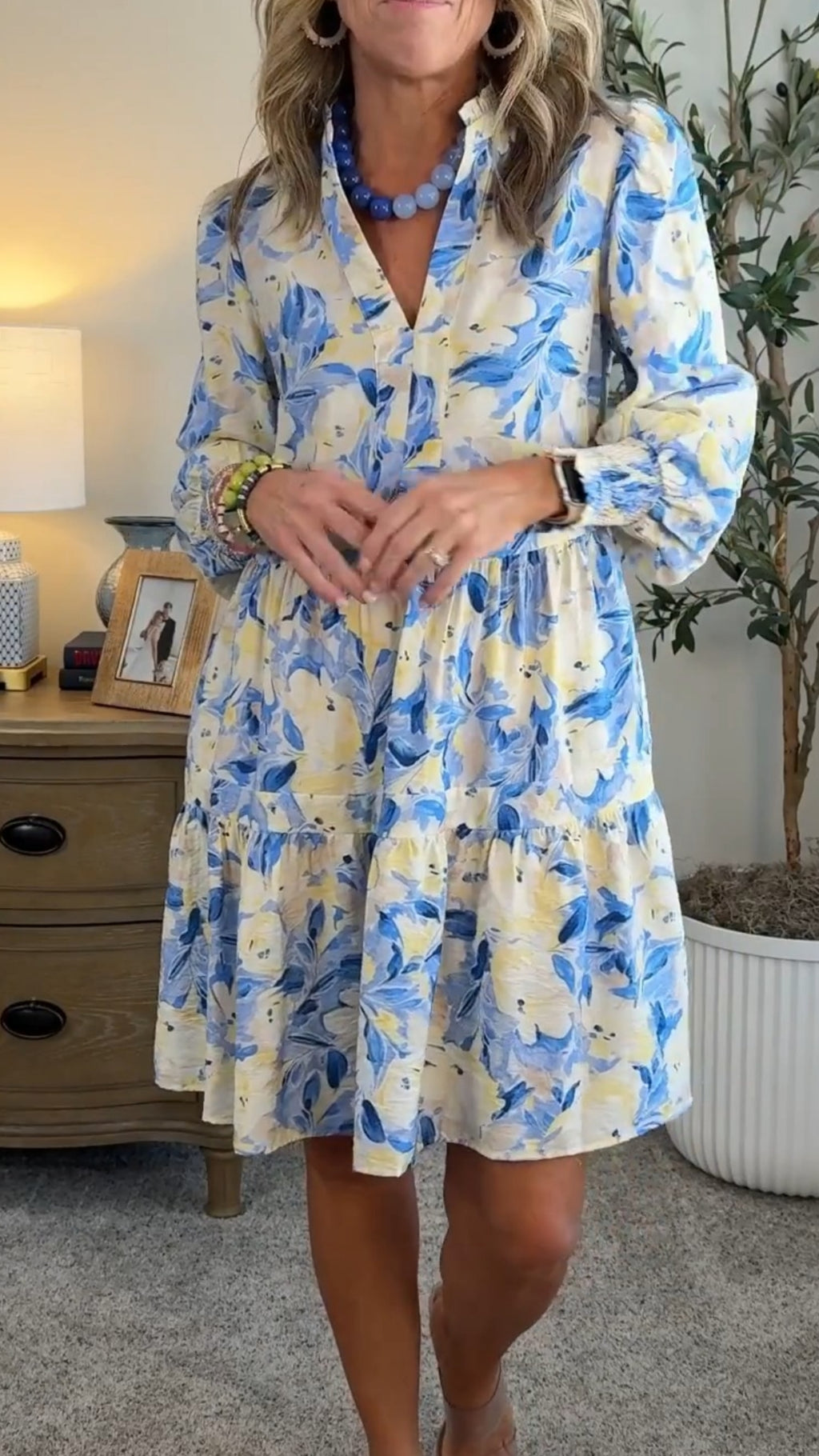 Long Sleeve Decked Out Day Dress