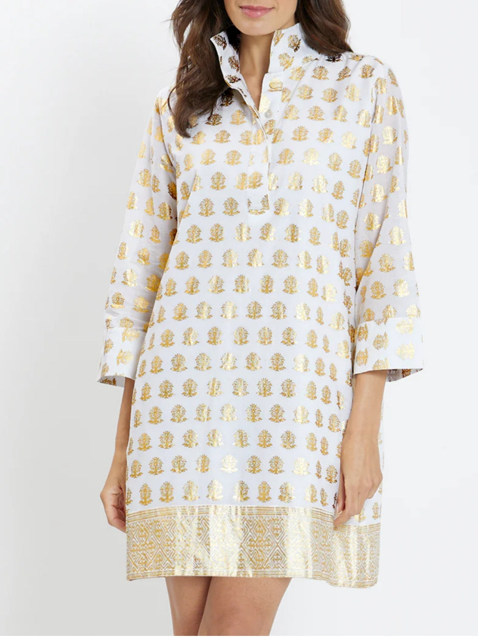 Cotton Voile Print Dress