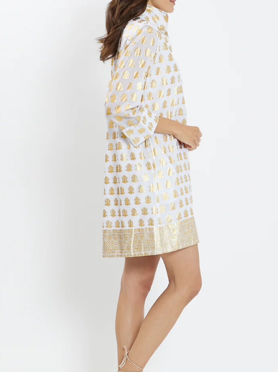Cotton Voile Print Dress