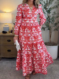 Stretch Poplin Maxi Dress