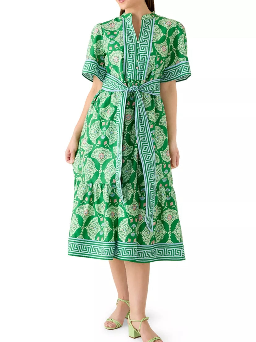 Petite Printed Shirt Dress