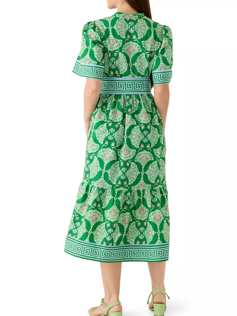 Petite Printed Shirt Dress