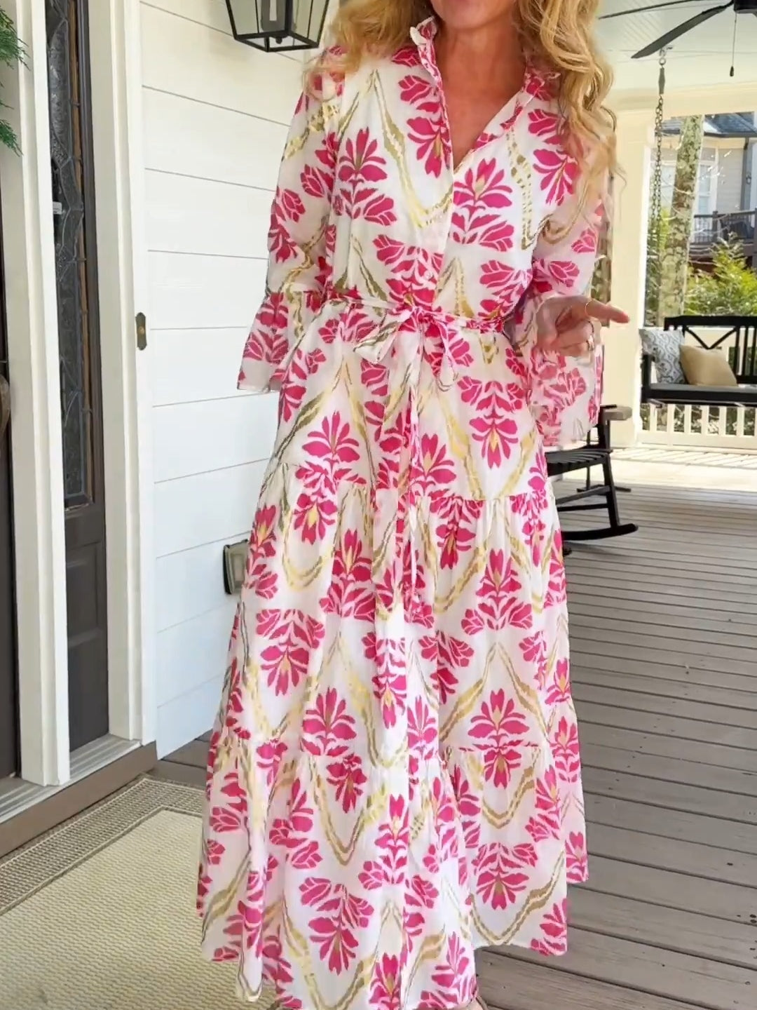 Breezy Look Cotton Voile Dress