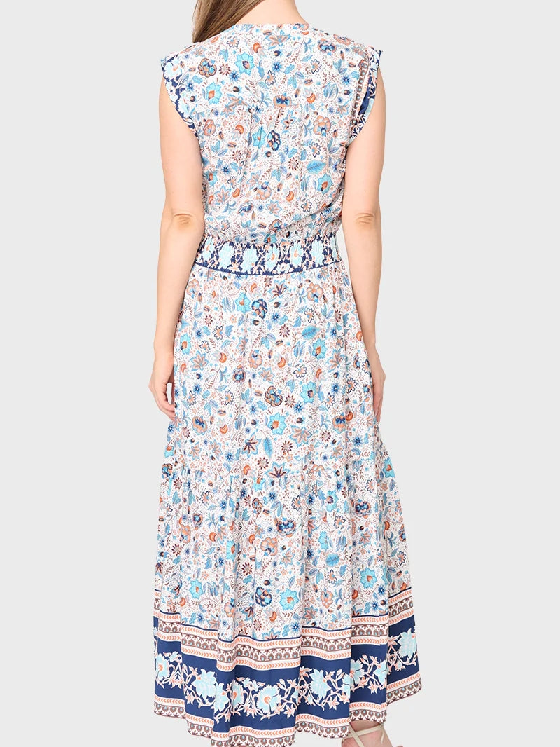 Utility Sleeveless Maxi Dress