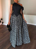 Crepe Maxi Dress