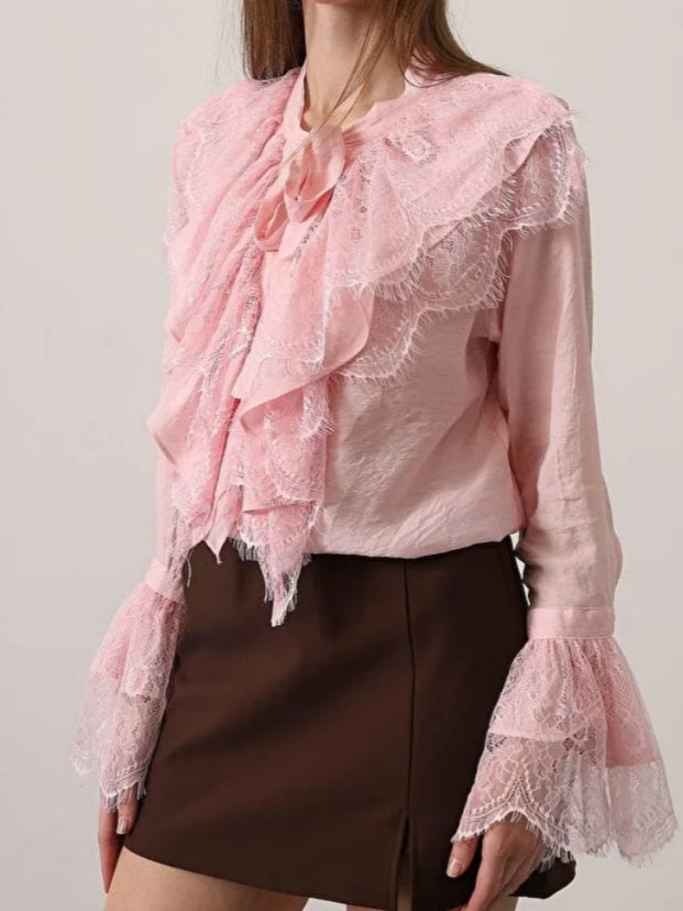 Lace Embroidered Blouse