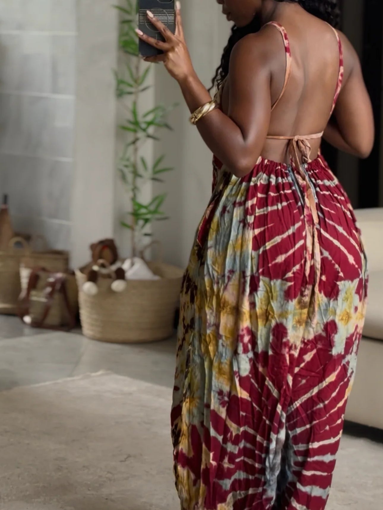 Tie-dye Jumpsuit