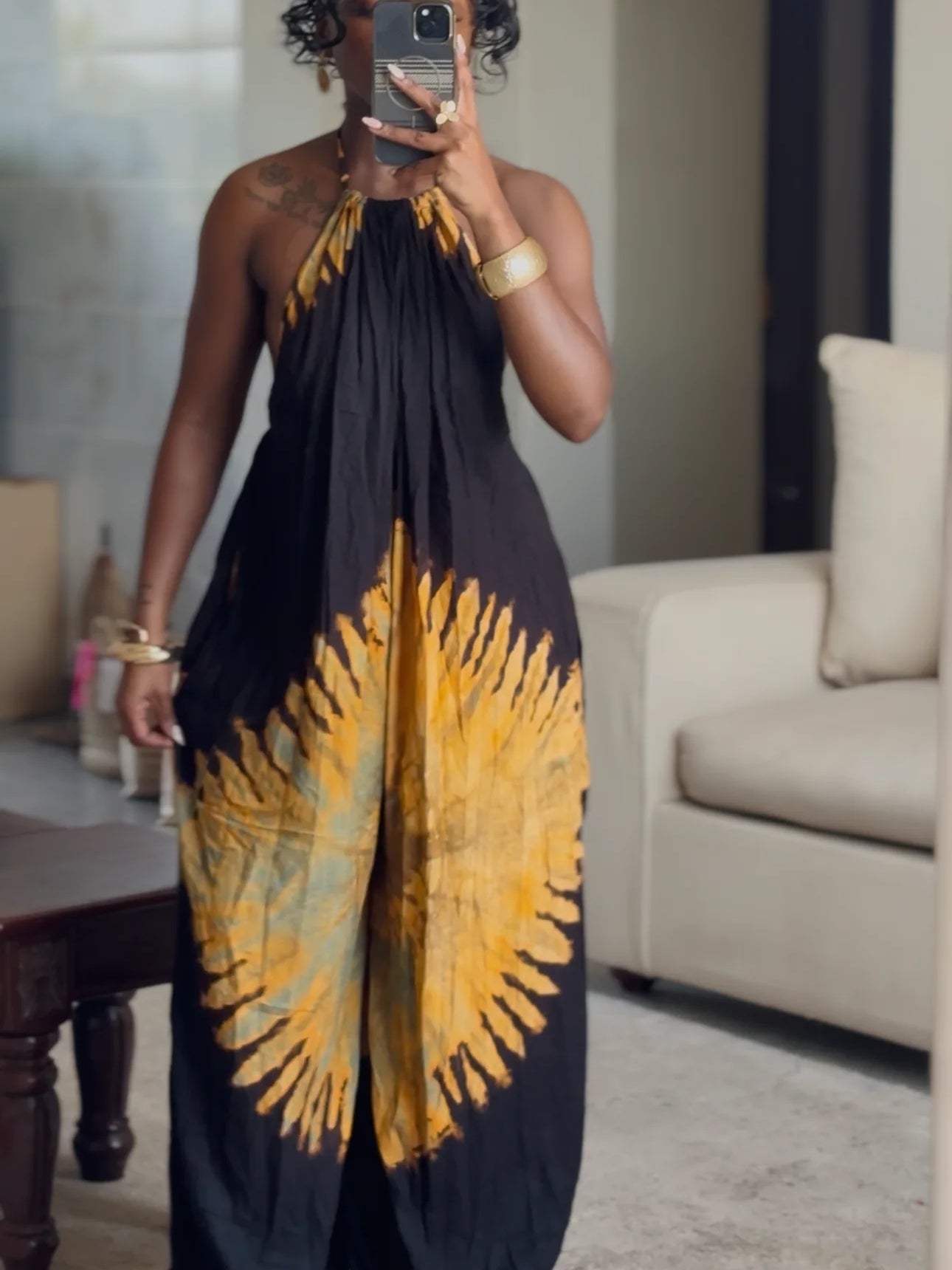 Tie-dye Jumpsuit