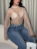Pearl Beaded Top