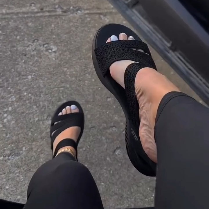 Elastic Band Sandals