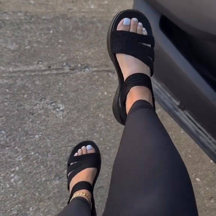 Elastic Band Sandals
