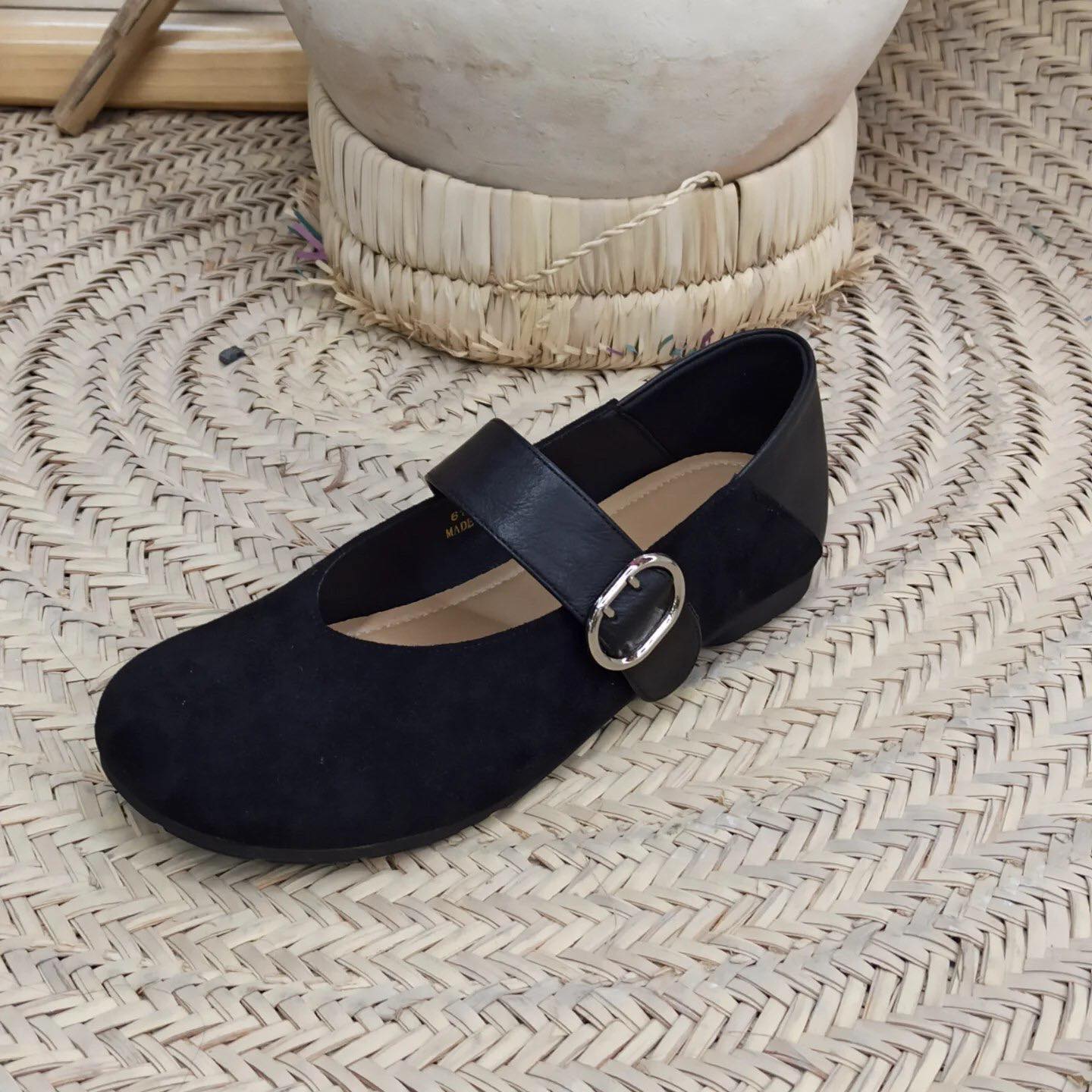 Retro Mary Jane Flats