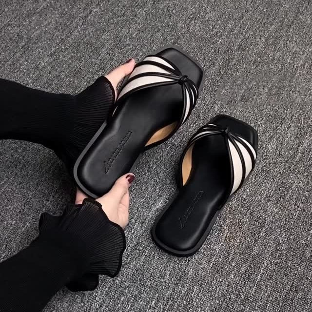 Vintage Minimalist Women's Casual Flat Sandals