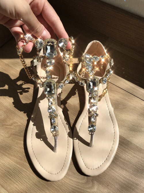 Crystal Sandals