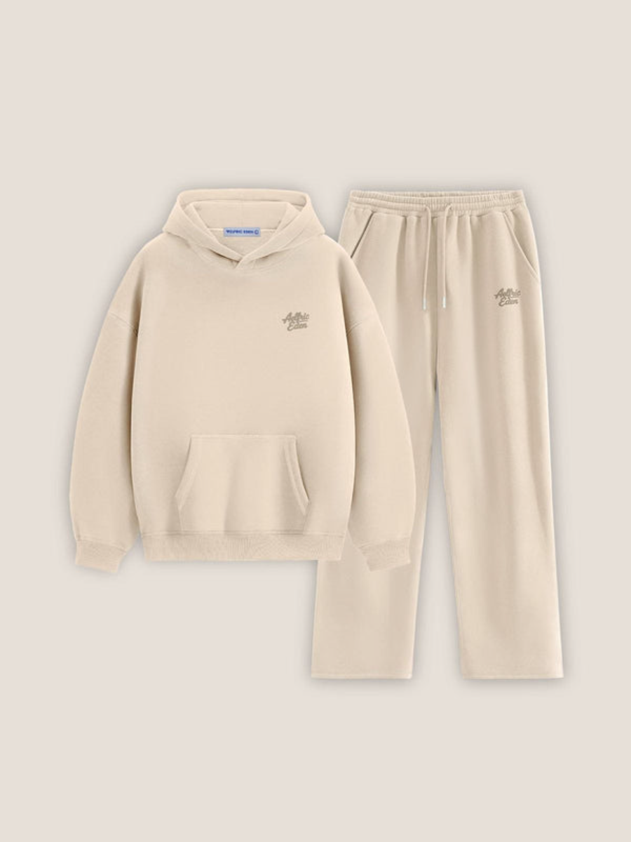 Sporty Hoodie Set