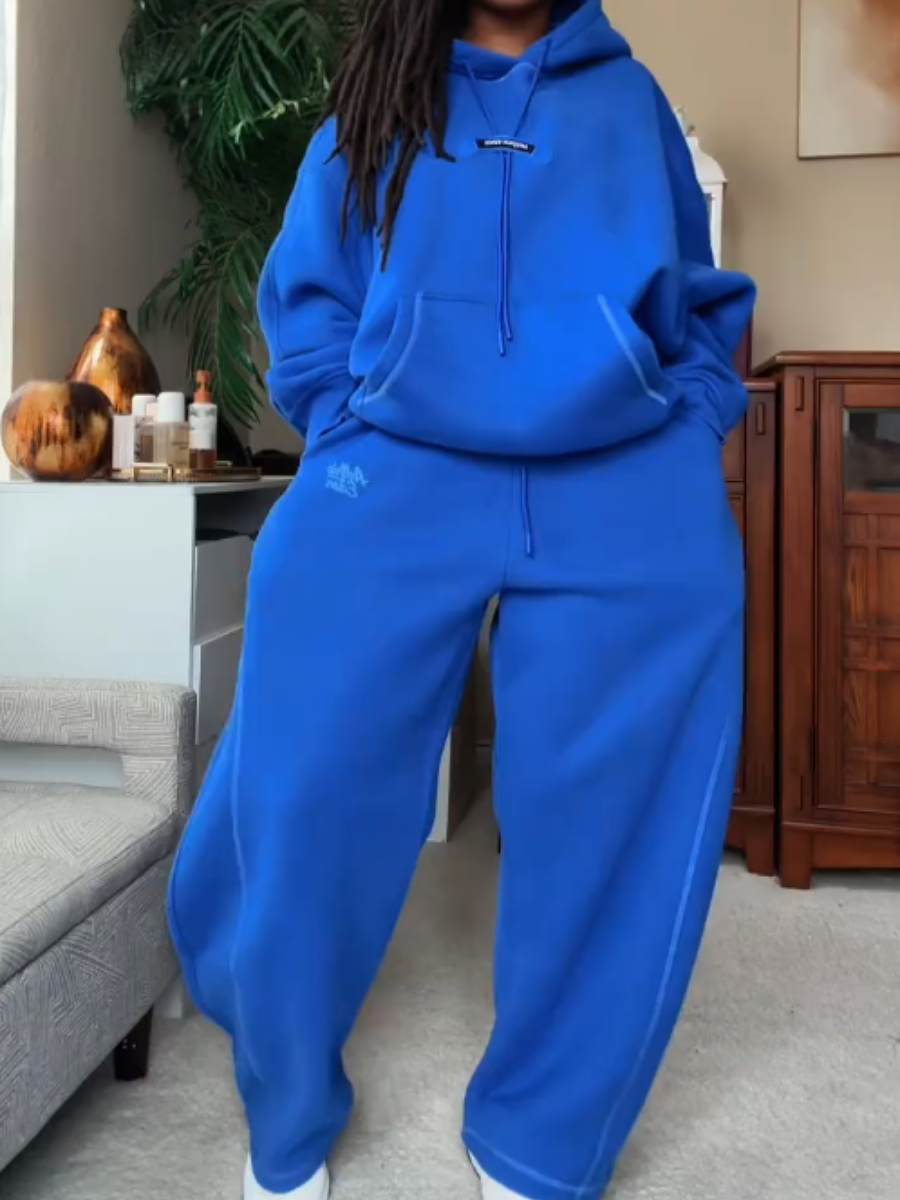 Sporty Hoodie Set